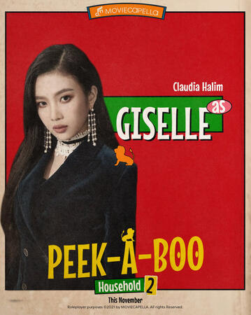 Claudia Halim as Giselle Giamarta in Peek-A-Boo (2021).