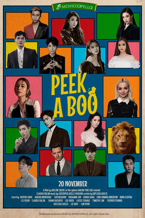 Peek-A-Boo (2021) official poster.